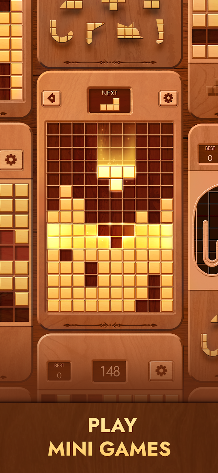 Woodoku - Wood Block Puzzle screenshot