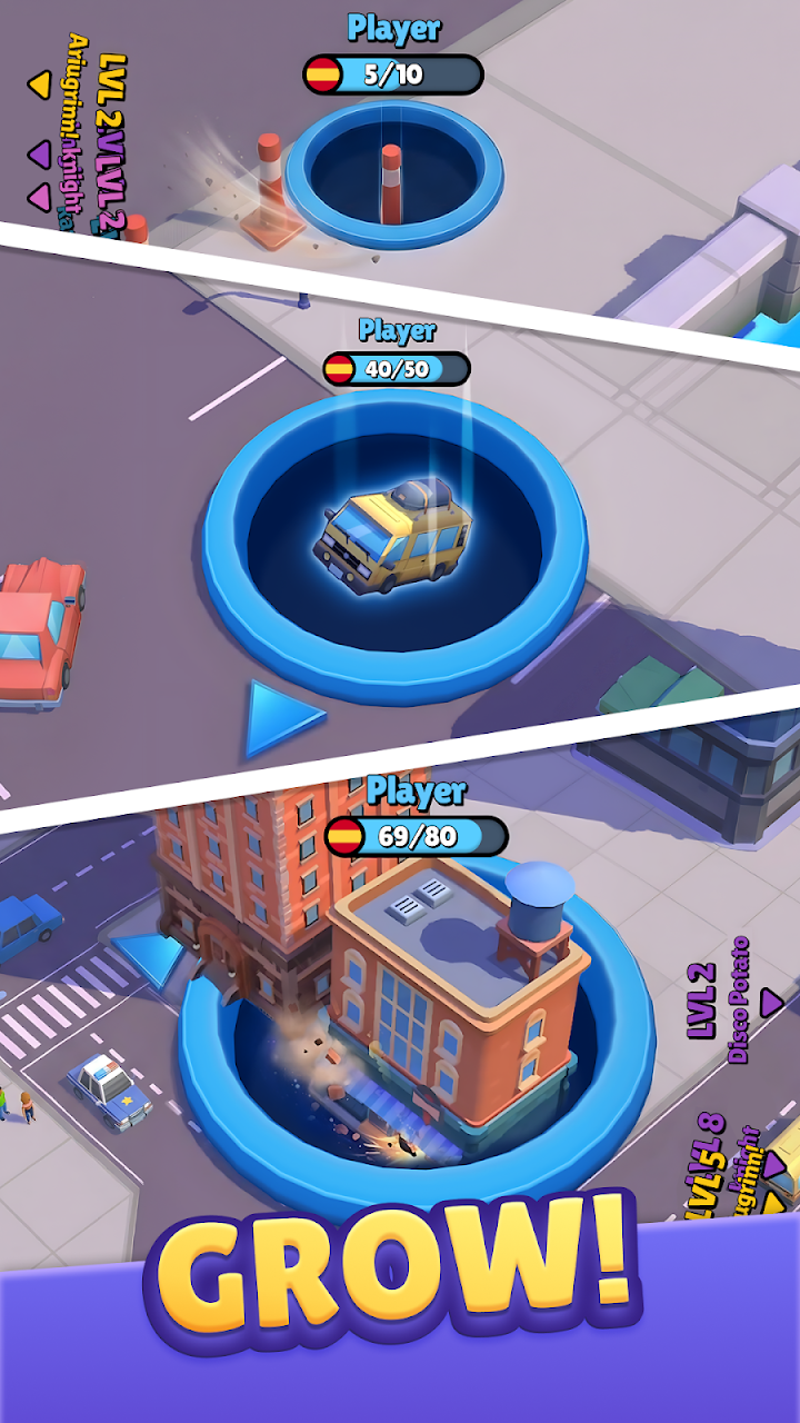 Hole.io - Original Hole Game screenshot