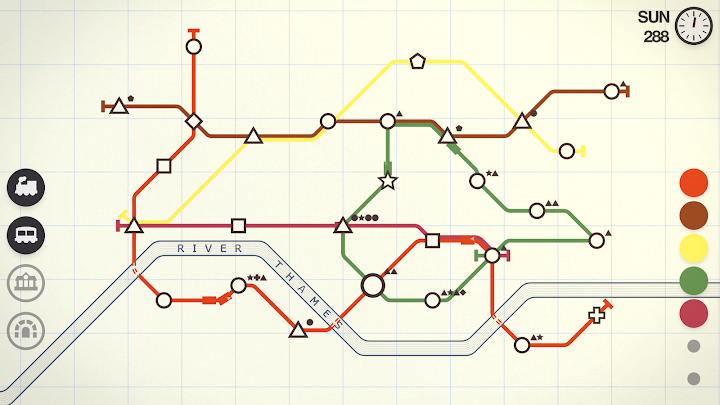 Mini Metro screenshot