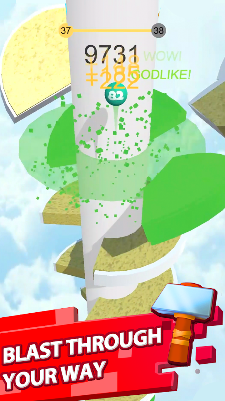 Helix Jump screenshot