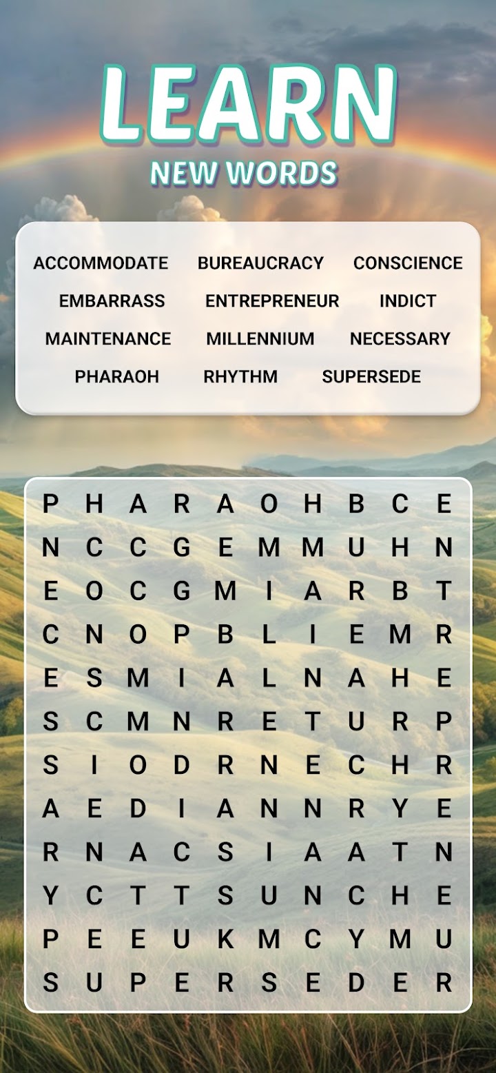 Word Search Explorer screenshot