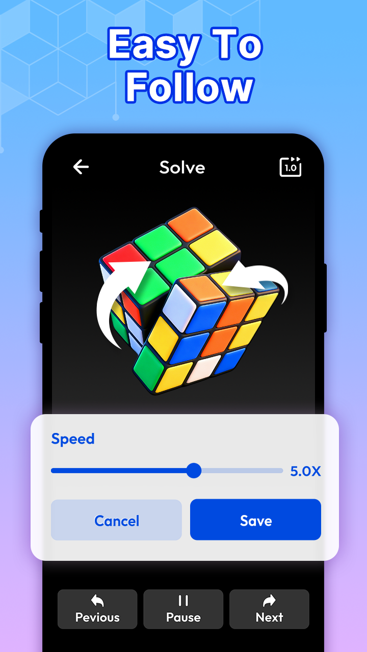 Cube Solver 3D - Cube Game screenshot