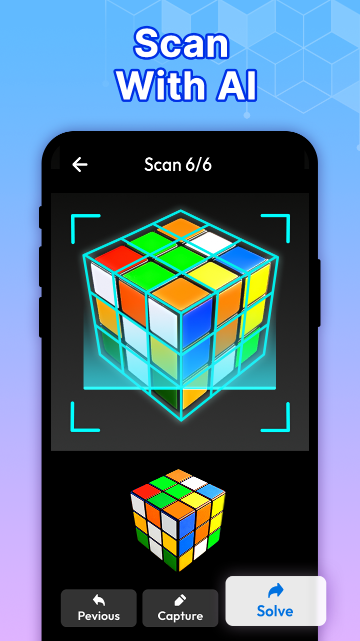 Cube Solver 3D - Cube Game screenshot