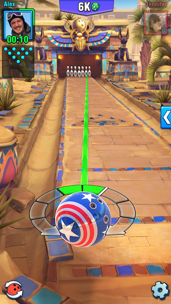 Bowling Crew — 3D bowling game screenshot